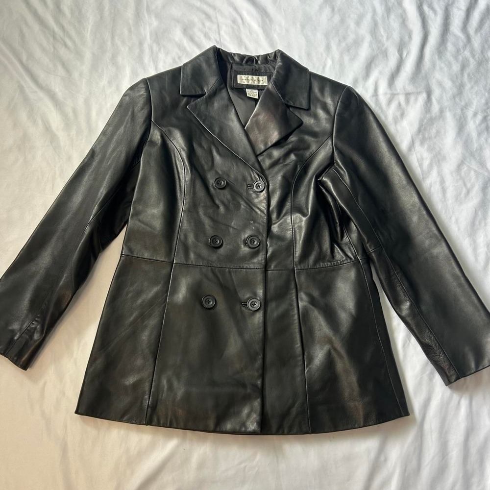 Vintage Women's Genuine Lamb Skin Coat Size M